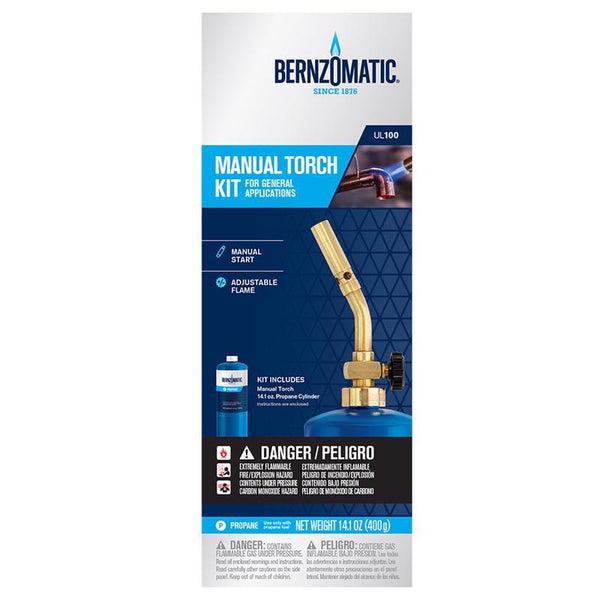 Bernzomatic Torch Kit Classic 2PC UL100