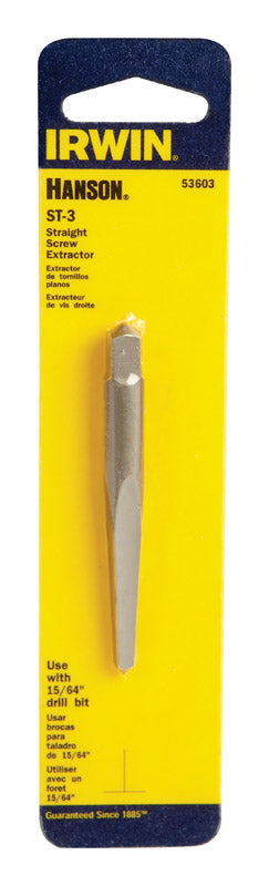 Irwin Hanson 53603 Straight Flute Screw Extractors