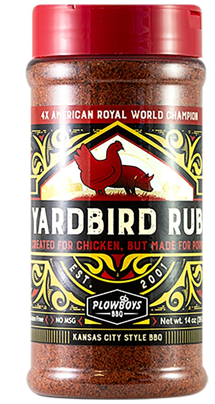 Plowboys Yardbird Rub 14 oz PF02008
