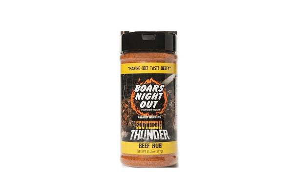 Boars Night Out Southern Thunder Award Winning Beef, Pork and Poultry Rub and Seasoning, 11.2 Ounce (Pack of 1) OW76905