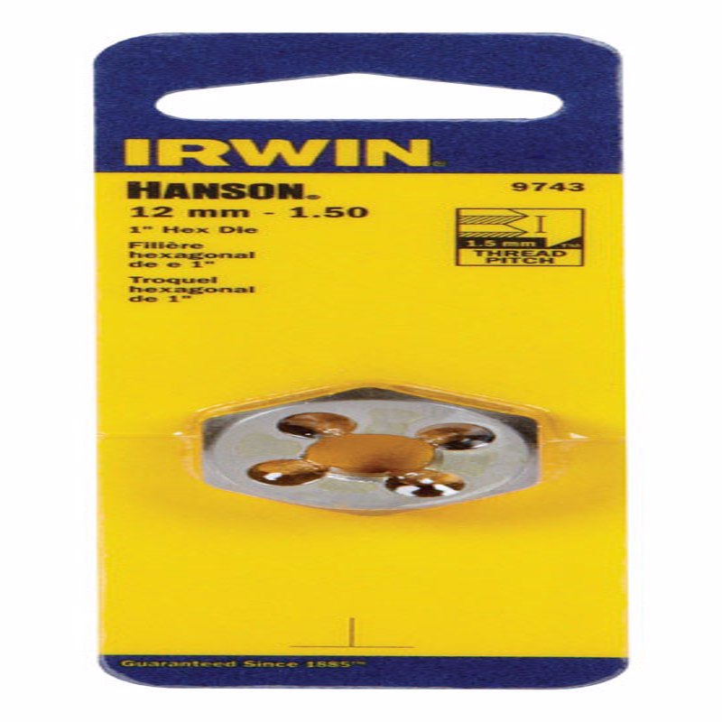 Hanson DIE 12MM-1.5 1 SH