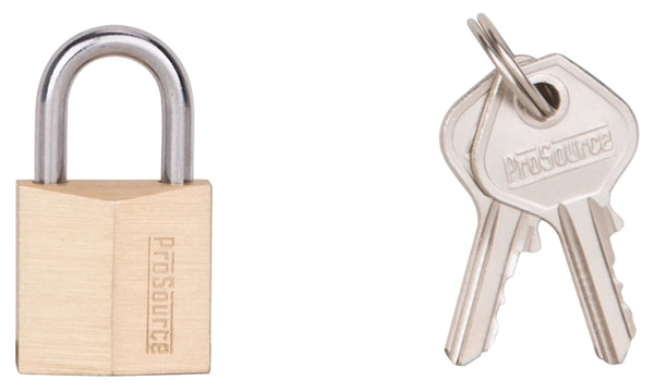 Mintcraft HD10020-3L Heavy Duty Padlock 3/4 in W, Solid Brass