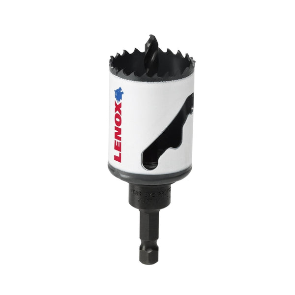 LENOX Tools Bi-Metal Speed Slot Arbored Hole Saw with T3 Technology, 1-1/2" - 1772729