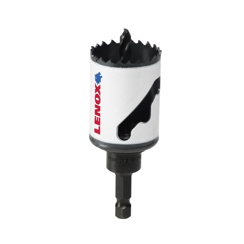 LENOX Tools Bi-Metal Speed Slot Arbored Hole Saw with T3 Technology, 1-1/2" - 1772729