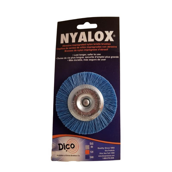 Dico 7200018 Whl Brush 3" Med/Fin 541-783-3