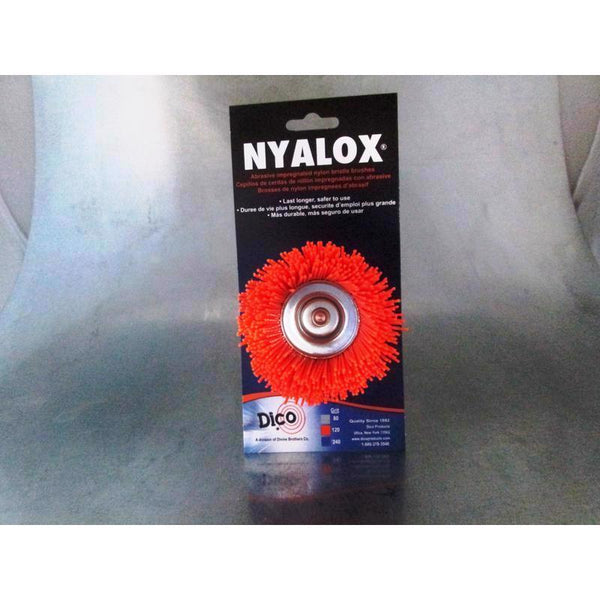 Dico 541-780-21/2 Nyalox Cup Brush 21/2-Inch Orange 120 Grit
