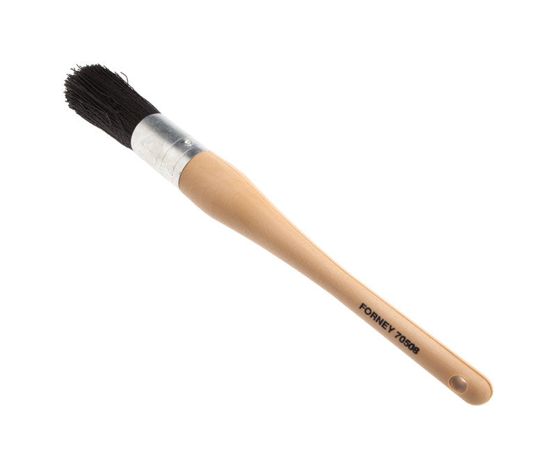Forney 70508 Parts Cleaning Brush, Carbon Steel with Plastic Handle, 10-1/2-Inch,Green