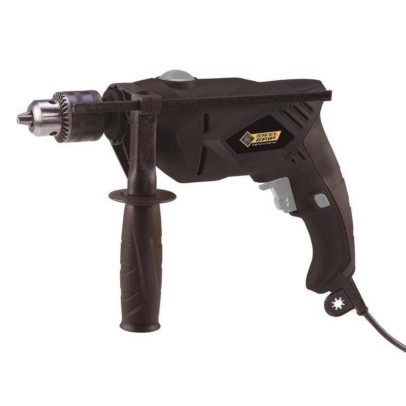 Steel Grip 1/2 in. Keyed Corded Hammer Drill 6 amps 2800 RPM