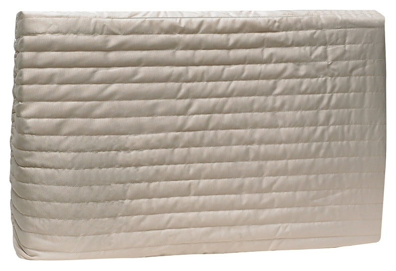 Frost King, Large, fits units up to 20" x 28" AC11H Indoor Quilted 2-Piece Standard Air Conditioner Cover, 20in Wide x 28in Long, Beige