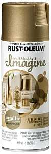 Rust-Oleum Imagine Craft & Hobby Metallic Spray Paint Champagne, 11 oz.