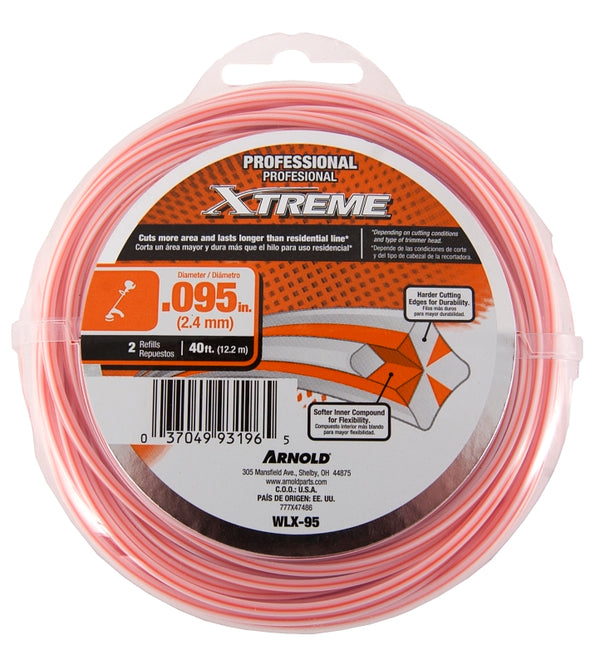 Arnold Xtreme .095-Inch x 40-Foot Professional Grade String Trimmer Line WLX-95