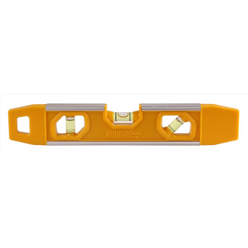 Johnson Level & Tool 8500M Magnetic Aluminum Torpedo Level, 9", Yellow, 1 Level