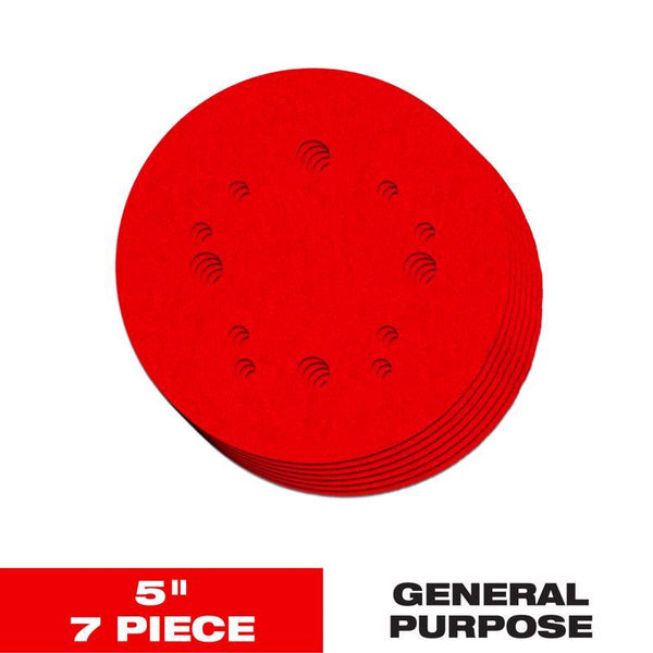 Diablo DCD050VGPH07G 5 in. General Purpose Sanding Disc Project Pack (7-Piece)