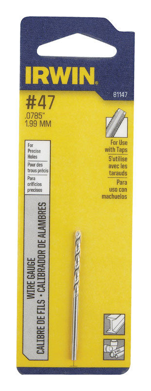 SEPTLS58581147 - Irwin HSS Wire Gauge Drill Bits - 81147