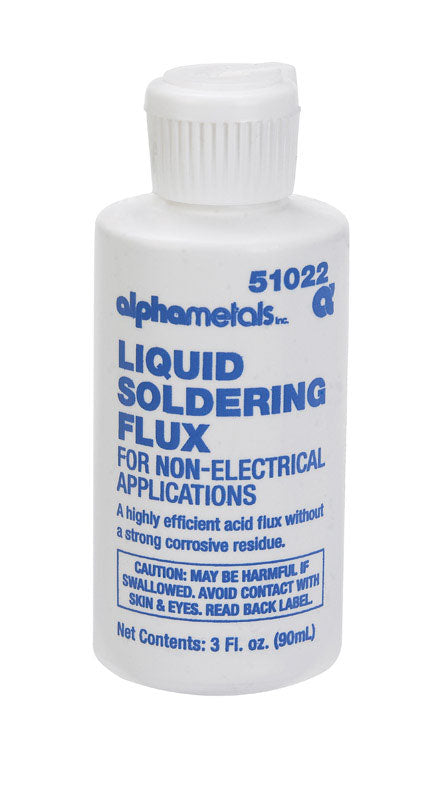 Alpha Fry 3 oz. Lead-Free Soldering Flux Metal 1 pc.