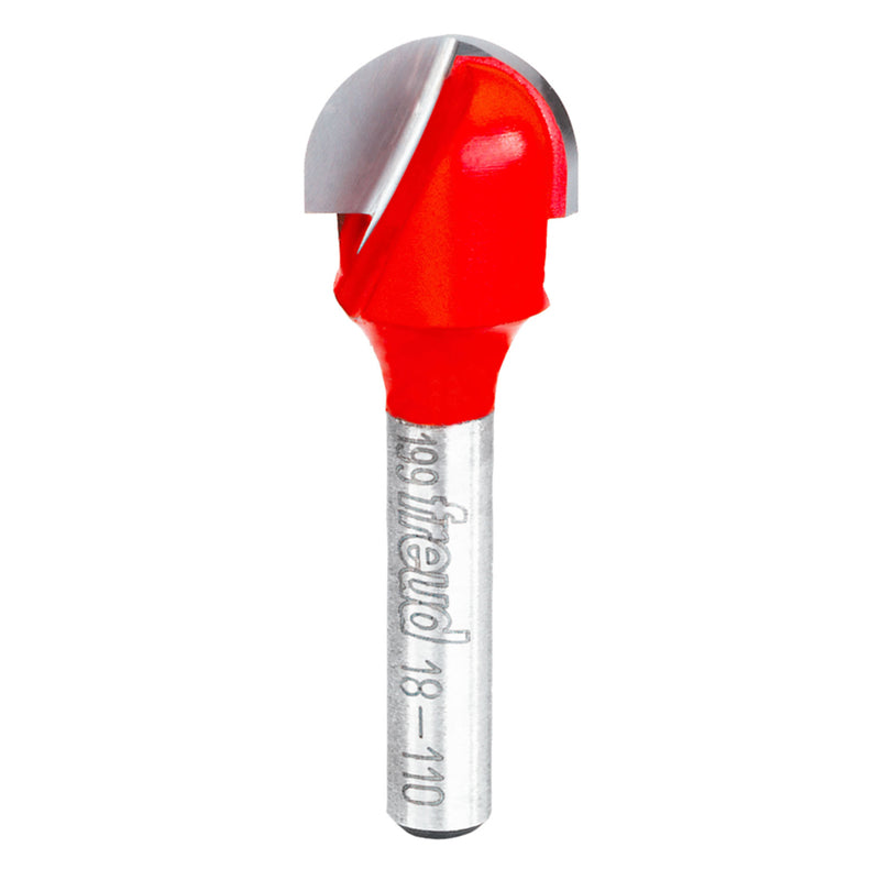 Freud 18-110 5/8-Inch Diameter Round Nose Router Bit with 1/4-Inch Shank