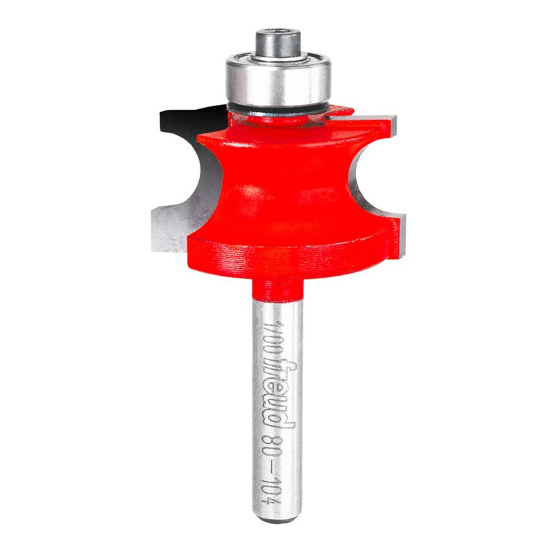 Freud 3/16" Radius Traditional Beading Bit with 1/4" Shank (80-104)