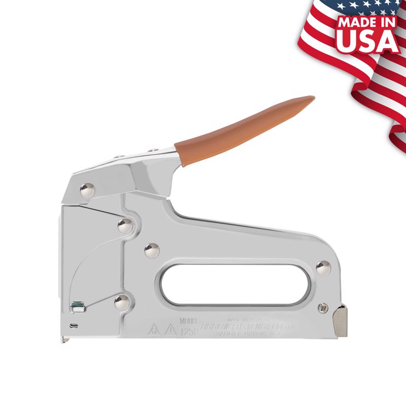 Arrow T25 Heavy Duty Staple Gun for Low Voltage Cables and Wires up to 1/4-Inch Diameter - Silver