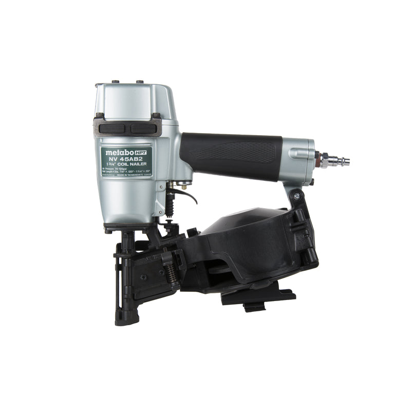 Hitachi NV45AB2 7/8-Inch to 1-3/4-Inch Coil Roofing Nailer (Side Load) (Discontinued by the Manufacturer)