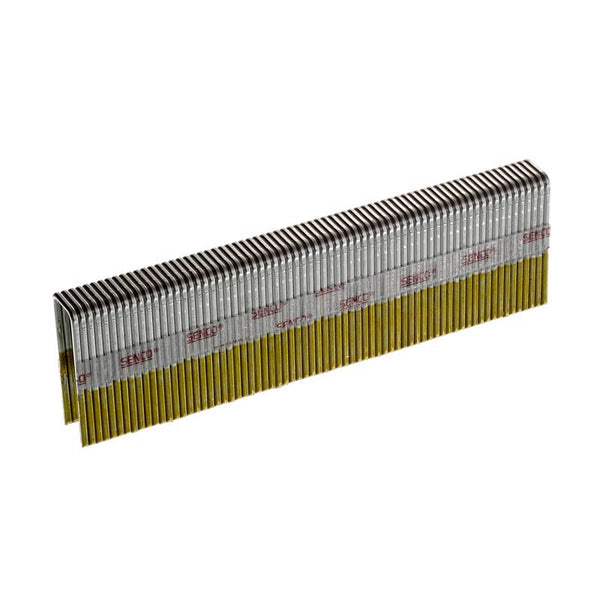 Senco N15BAB 16 Gauge by 7/16-inch Crown by 1-1/4-inch Length Electro Galvanized Staples (10,000 per box)