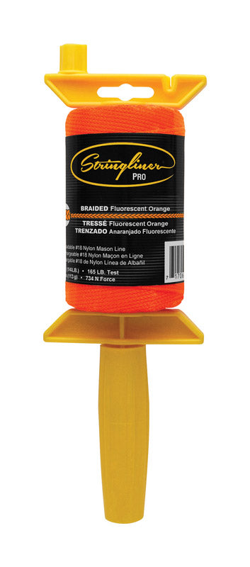 US Tape 25159 Stringliner® PRO BRAIDED FL. ORANGE 250'