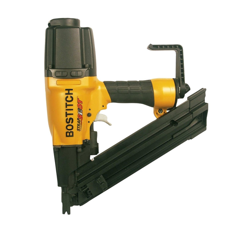 BOSTITCH StrapShot Metal Connector Nailer, 2-1/2-Inch (MCN250S)