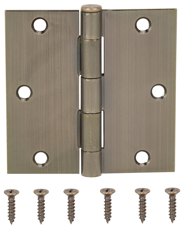 Mintcraft 20338abx Antbrs Res Square Hinge 3.5in