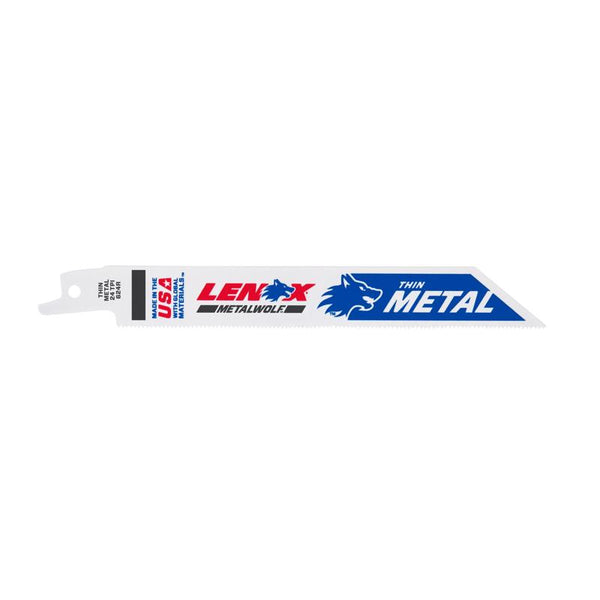 Lenox 20569-S624R 6" 24 TPI Metal Reciprocating Blade