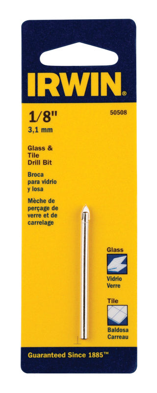 IRWIN 1/8 In. Tile/Glass Drill Bit