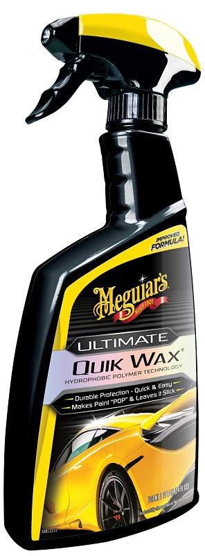 Meguiar's Ultimate Quik Wax, Durable Protection, Quick and Easy - 24 Oz Spray Bottle G200924