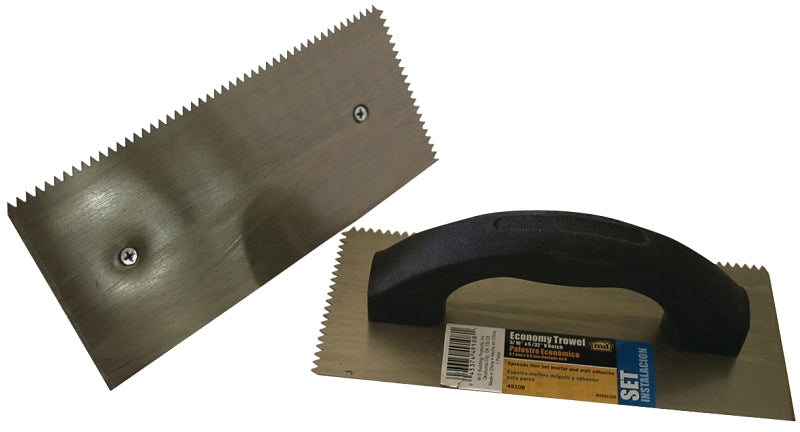 M-D Building Products 49108 3/16 in. x 5/32 in. Economy V Notch Trowel