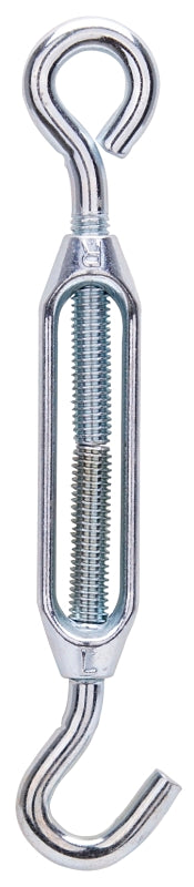 ProSource LR337 Turnbuckle, Hook Fitting A, Eye Fitting B, Aluminum