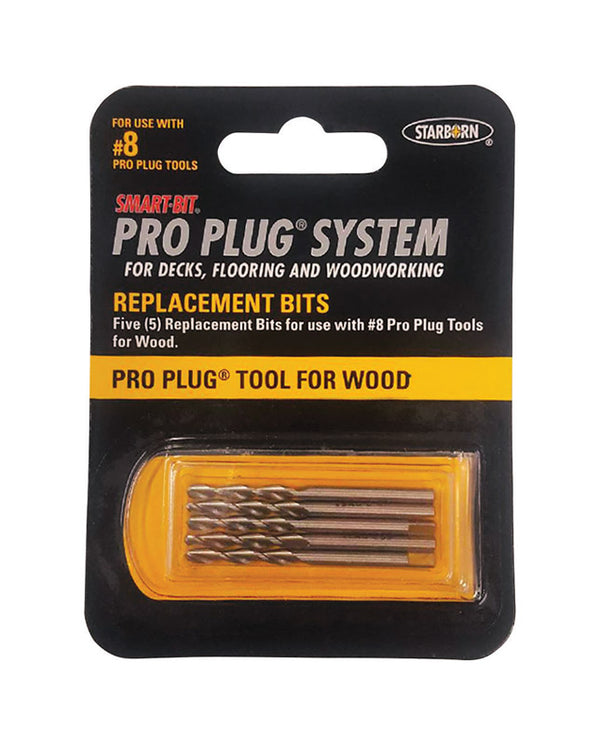 Starborn Pro Plug Stainless Steel Drill Bit Set 5 pc. BDA261C