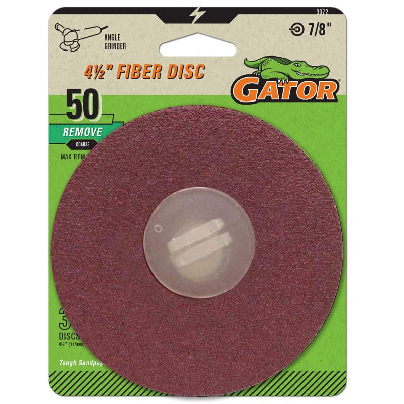 3PK4.5x7/8 50G Fib Disc