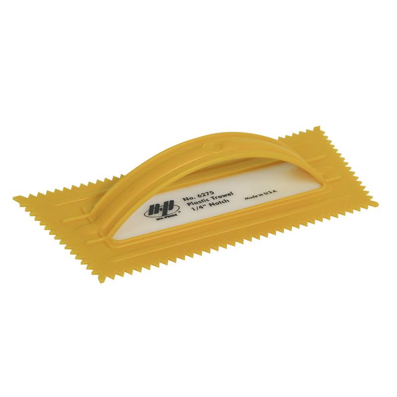 Flooring & Tiling Notched Trowel Plastic 1/4 'V