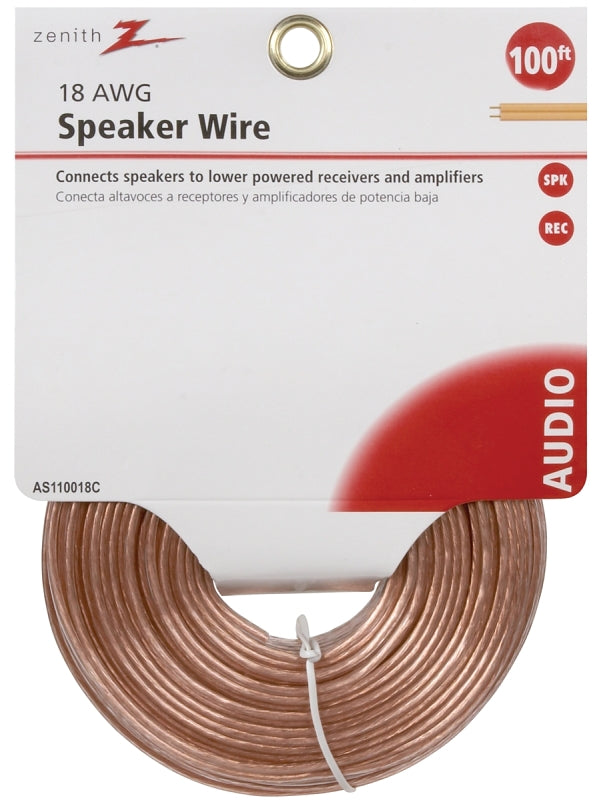 Spkr Wire 18g 100' AS110018C