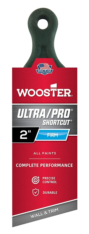 Wooster Brush 4187-2 Ultra/Pro Firm Shortcut Angle Sash Paintbrush, 2-Inch