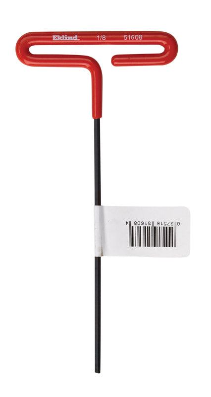 EKLIND 51608 1/8 Inch Cushion Grip Hex T-Handle T-Key allen wrench