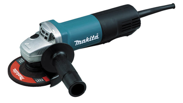 Makita 9557PB 4-1/2" Paddle Switch Angle Grinder, with AC/DC Switch