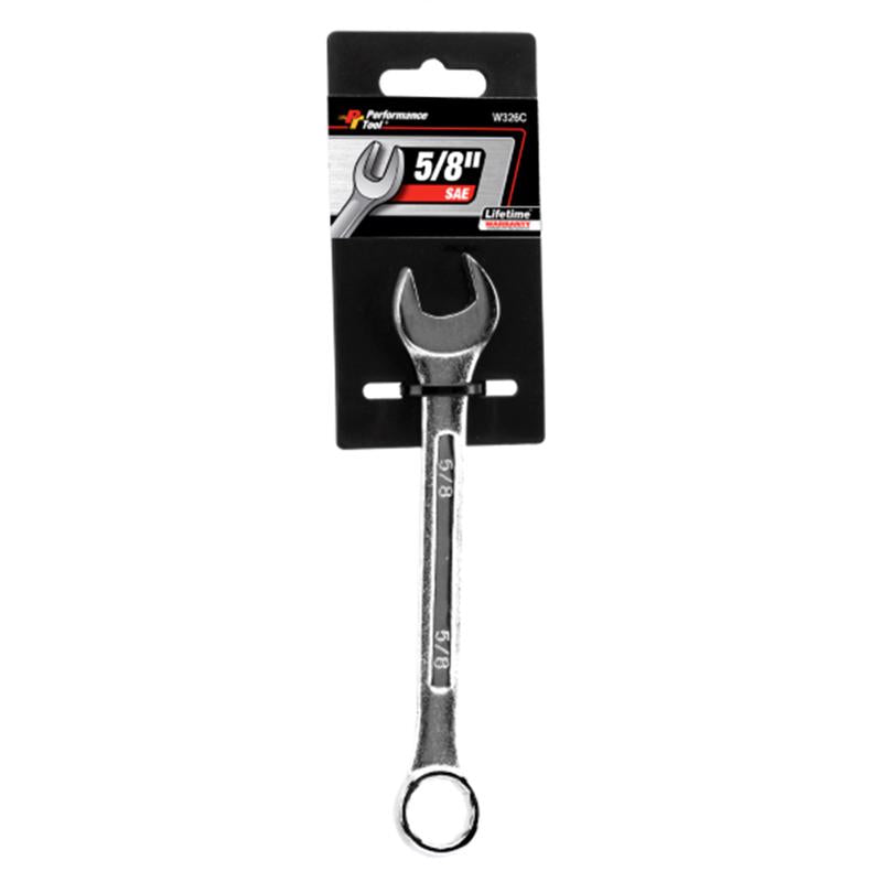 Performance Tool W326C Combination Wrench, 5/8