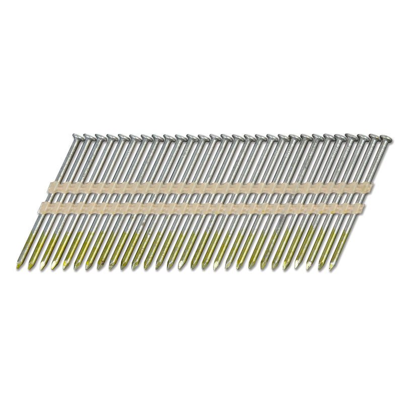 Metabo HPT Framing Nails | 3 In.x .120 | 21 Degree | Full Round Head | Smooth Shank | Bright Basic | 4,000 Count | 10105HPT