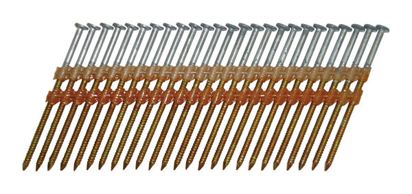 Metabo HPT Framing Nails | 2 In. x 0.113 | 21 Degree | Full Round Head | Hot Dipped Galvanized | Ring Shank | 1,000 Count | 20171SHPT