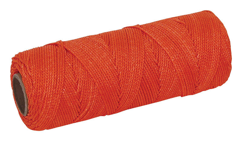 Masonry Mason's Line Braided Nylon 500' Orange Sz 186" Core