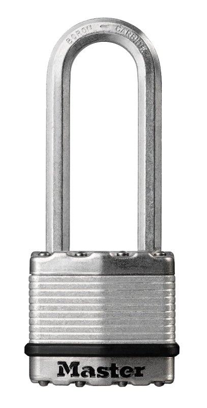 Master Lock M1XDLJ Magnum Heavy Duty Padlock with Key, 1 Pack M1XKADLJ