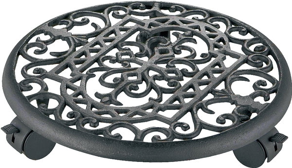 Mintcraft W52890-3L Planter Dolly, Cast Iron