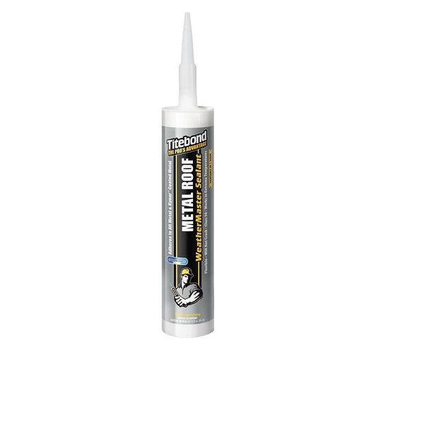 Titebond 62401 Metal Roof Sealant Cartridge, 10.1 oz., Gray 62401A