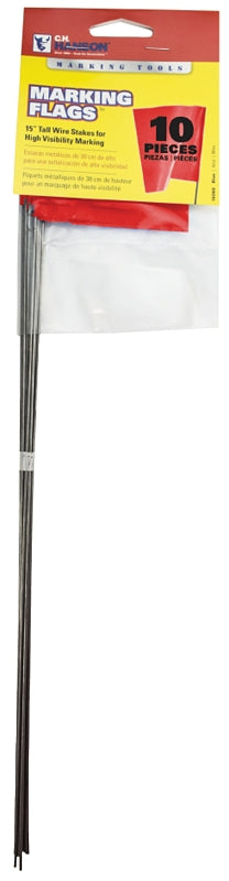 Hanson, C H Company C.H. Hanson Marking Flag 15 " Red6 15065