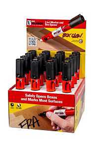 Box Claw -Box Opener/Black Permanent Marker Chisel Tip,