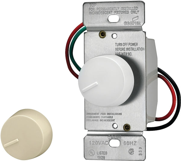 Eaton Wiring Devices RI306P-VW-K2 dimmer switch Ivory/White