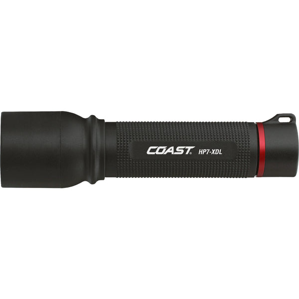 Coast HP7XDL 240 Lumen Long Range Focusing LED Flashlight Batteries Included Black 30112